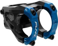 funn equalizer mtb stem | 10mm drop/rise | 35mm bar clamp | enhanced seo logo