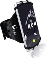 🏃 universal iphone running armband by reveresport - phone holder case for iphone 13, 12, 11, 10, 8, 7, 6, x, xr, xs, se, plus, max, pro logo