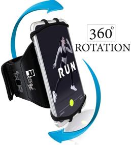img 3 attached to 🏃 Universal iPhone Running Armband by RevereSport - Phone Holder Case for iPhone 13, 12, 11, 10, 8, 7, 6, X, XR, XS, SE, Plus, Max, Pro