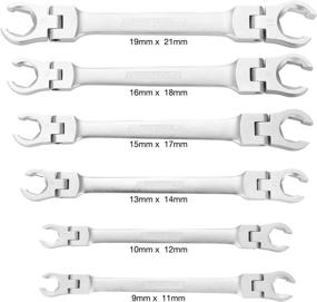 img 2 attached to Enhanced Flexibility with Piece Flex Head Flare Wrench