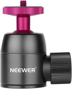 img 4 attached to 📷 Neewer Camera Tripod Ball Head: 360 Degree Pan & 90 Degree Tilt Rotating Panoramic Ballhead for DSLR Cameras - Load up to 11 lbs/5 kg