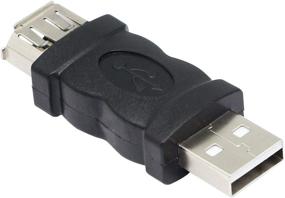 img 2 attached to 🔌 Конвертер CERRXIAN Firewire IEEE 1394 6 Pin Female в USB Male - Идеально подходит для принтера, цифровой камеры, КПК, сканера, жесткого диска