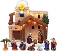 christmas nativity addition decorations displays logo