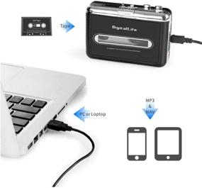 img 2 attached to Переносной магнитофон DigitalLife Walkman с конвертером MP3 (Windows 10/8/7)