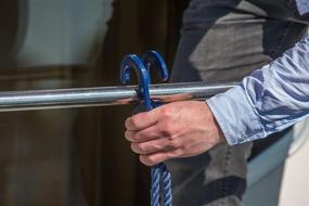 img 1 attached to 🚤 Fastfender 40 Fender Hanger: Secure Your Boat with this Pair of Fender Holders