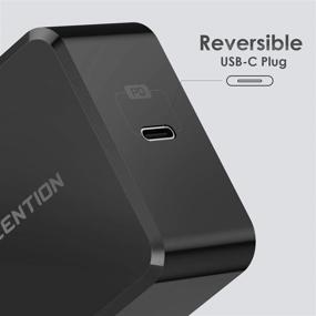 img 2 attached to 💡 LENTION 29W USB C Зарядное устройство для стены с комплектом быстрой зарядки PD для iPhone 11/Pro/Max/XS/XR/X/8/Plus, MacBook Air/Pro, iPad Pro 2018 2019, Nintendo Switch, Samsung S10/S9/S8/Note 9/8 и других устройств (черный)