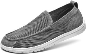 img 4 attached to ITAZERO Loafers Comfort Breathable Sneakers