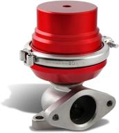 🔥 dna motoring wg-38-rd red 38mm external v-band turbo manifold wastegate: boost your turbo performance with precision engineering logo