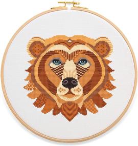 img 1 attached to Bear Mandala Cross Stitch Stitchering