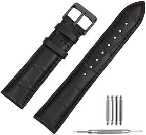 img 4 attached to TStrap Leather Watch Bands 20Mm