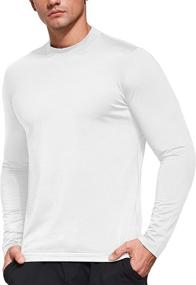 img 1 attached to Ogeenier Fleece Thermal Athletic T Shirt Sports & Fitness in Cycling