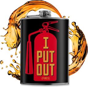 img 4 attached to 🍾 Revolutionary Flask Solution: Introducing Put Out Flask Flasks for Liquor Lovers!