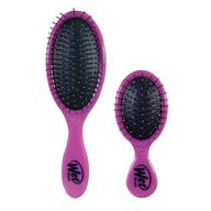 💜 ultimate wet brush combo: detangle & squirt hair brush, enhancing ultrasoft intelliflex bristles, effortlessly glide through all hair types! for women, men, wet and dry hair - purple, 1 count logo