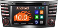 🚗 amase audio car stereo for benz e-class w211/cls-class - 2 din, 7" touchscreen, dvd player, apple carplay, android auto, gps navigation, hd1080p, fast boot, backup camera, obdii support logo