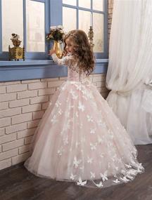 img 2 attached to 👗 SEO-Optimized: Carat Lovely Communion Sleeves Dresses for Girls' Clothing