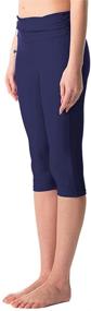 img 3 attached to 🩱 KEEPRONE Waisted Swimming Leggings: The Ultimate Control for Women's Clothing, Swimwear, and Cover Ups