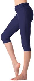 img 4 attached to 🩱 KEEPRONE Waisted Swimming Leggings: The Ultimate Control for Women's Clothing, Swimwear, and Cover Ups