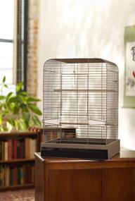 img 2 attached to 🐦 Stylish Copper Madison Bird Cage by Prevue Hendryx - Premium Pet Product