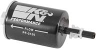 enhance fuel efficiency with k&amp;n pf-2100 fuel filter logo