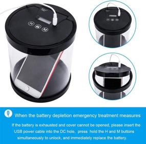 img 1 attached to 🔒 Multi-Purpose Timer Lock Container - Smart Solution to Break Dependence on Smartphone: Perfect for Quitting Smoking, Wine, Candy, Excessive Smartphone Usage and Gaming