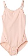 👗 capezio girls little camisole leotard: stylish and comfortable girls' clothing logo