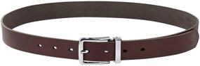 img 2 attached to Falari Boys 1-inch Leather Belts – Versatile Trim-to-Fit Kids' Belts, Ideal for All Occasions – Crafted from a Single Piece of Premium Leather