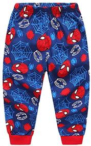 img 2 attached to 🕷️ Набор детских пижам N‘aix Spiderman 2-7 лет, хлопковая одежда для сна для мальчиков, детские Пижамы