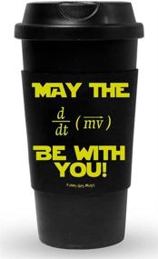 img 4 attached to Funny Guy Mugs May The Force Be With You Equation Travel Tumbler - A Hilarious Sip to Remember!