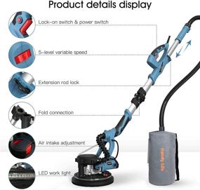 img 3 attached to 🔨 Dust-Free Automatic Handife Double Deck - 800 to 1800 RPM