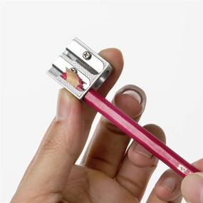 img 2 attached to Efficient Mr. Pen Handheld Metal Pencil Sharpener - 2 Holes, Pack of 6: Sharpen Pencils with Precision