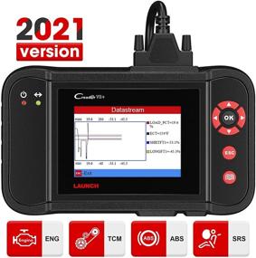 img 4 attached to 🔍 LAUNCH Creader VII+ OBD2 Scanner: Advanced ABS, SRS, Transmission, and Engine Code Reader - Effective Diagnostic Scan Tool
