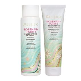 img 4 attached to 🌿 Pacifica Beauty Rosemary Purify Invigorating Shampoo + Conditioner: Detox Scalp & Hair, 100% Vegan & Cruelty-Free, Sulfate & Paraben Free