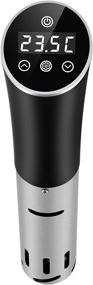 img 4 attached to Sous Vide Cooker by Jeorid: 1000W Immersion Circulator Pod with Accurate Temperature Digital Timer, Ultra-Quiet, Black - Unparalleled Cooking Precision