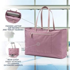 img 2 attached to 👜 Travelpro Maxlite 5 Laptop Travel Tote Bag - Best Carry-on for Seamless Trips