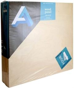 img 1 attached to 🎨 Art Alternatives Wood Panel Super Value: Pack of 4, 12x12 - Quality at an Affordable Price!