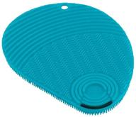 kuhn rikon stay clean sponge scrubber fin, blue - one size logo