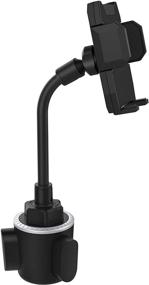 img 3 attached to Universal Cup Holder Mount for Smartphones - Ideal for iPhone, Samsung, and Android Devices