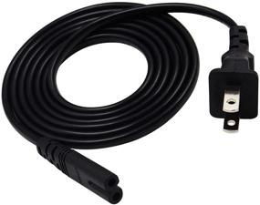 img 2 attached to 🔌 [UL Listed] Power Cord for Samsung 24-75 Inch LCD HD Smart 4K Curved TV - Compatible and Reliable