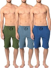 img 3 attached to 👖 Andrew Scott Men's Cotton Drawstring Pockets Sleep & Lounge Clothing