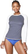 speedo womens shirt sleeve rashguard logo