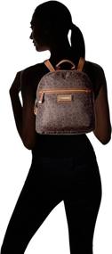 img 1 attached to Calvin Klein Nylon Backpack Black Women's Handbags & Wallets for Fashion Backpacks