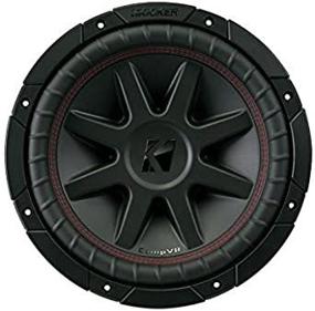 img 2 attached to 🔊 KICKER CVR104 (43CVR104) CompVR 10-дюймовые сабвуферы - двойная голосовая катушка, 4 Ом, 350 Вт: Мощное усиление басов на 25 см!