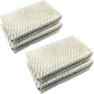 🔍 hqrp 4-pack humidifier wick filter compatible with sears kenmore 14909, 14912, 32-14912, 42-14912, emerson essick air aircare hdc-2r & hdc-411, bestair e2r replacement логотип