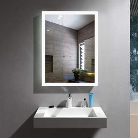 img 4 attached to Decorative Bathroom Silvered Mirror D N031 H