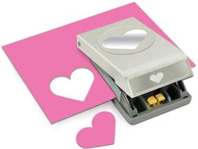 img 3 attached to 💖 EK Tools Large Heart Punch: Perfect for Arts and Crafts!