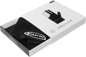 img 1 attached to 🎱 KAMUI Billiard Glove - Quickdry - Right Hand Exclusively Designed Glove for Enhanced Performance