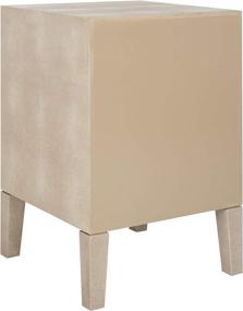 img 1 attached to Safavieh SFV1524A Collection Shagreen Nightstand