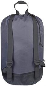 img 4 attached to 🧺 Washable Laundry Bag Backpack: Large Clothes Hamper Bag for Travel, Camping or College with Adjustable Straps and Drawstring Closure - Grey