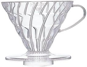 img 1 attached to Набор для заваривания кофе Hario V60 Series Clear Drip с 100 дополнительными фильтрами – оригинальный импорт из Японии (всего 140 фильтров)