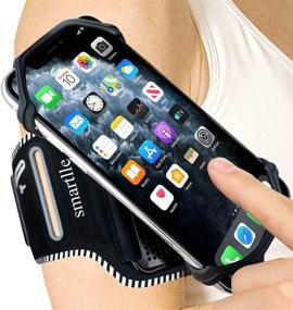 img 4 attached to Smartlle Armband Rotatable Premium Sports Cell Phones & Accessories